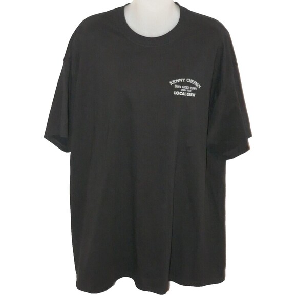 Kenny Chesney Sun Goes Down 2024 Tour Local Crew XL T-Shirt with Guitar Pick - Picture 4 of 12